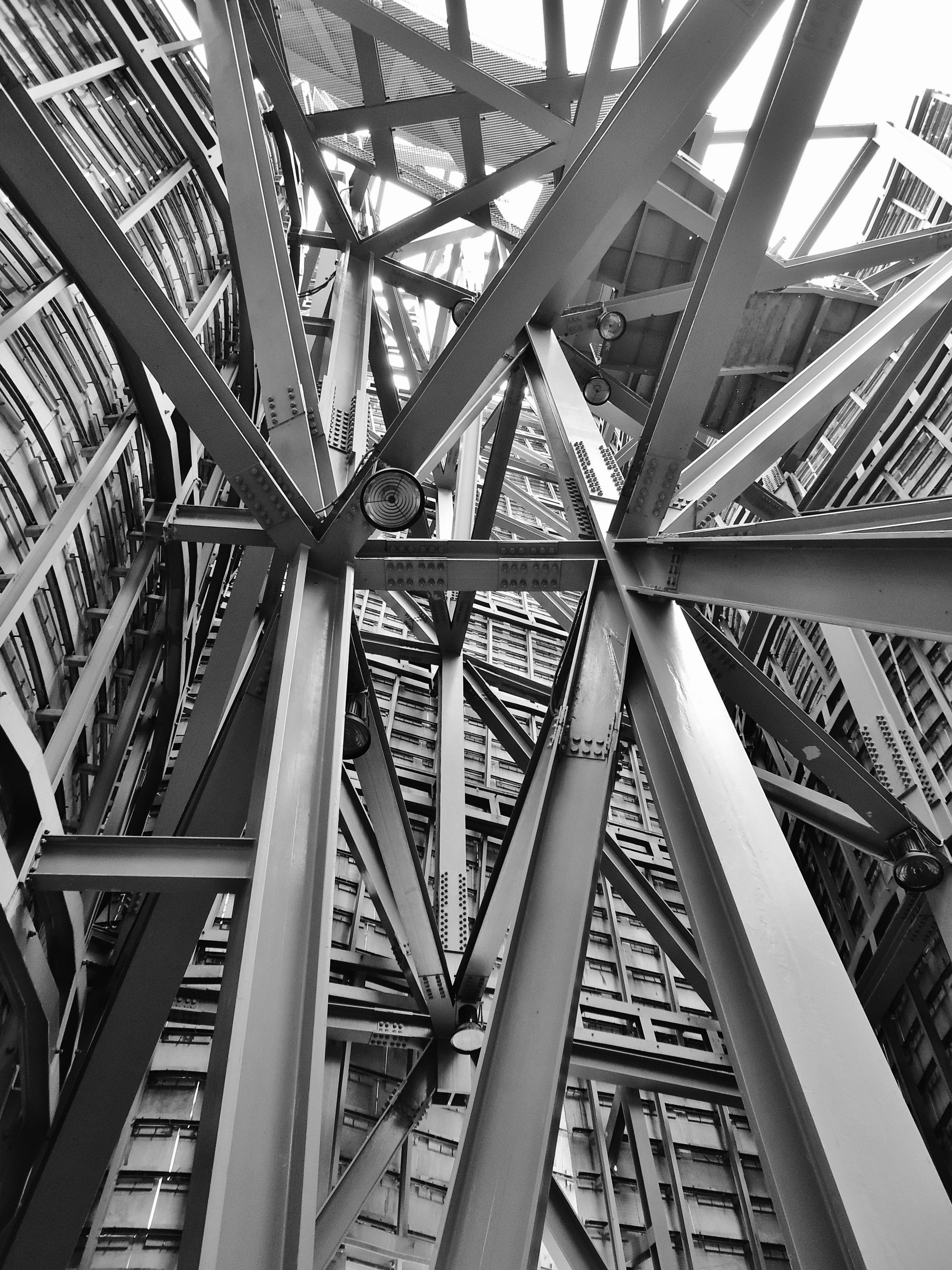 Structural steel truss